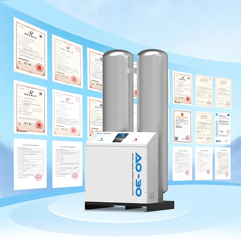 АО-30 [30 м³/ч] Крупногабаритный медицинский кислородный генератор с молекулярным ситом