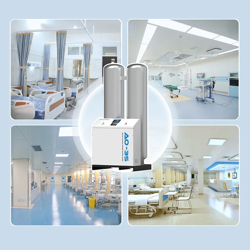 АО-35 [35 м³/ч] Крупногабаритный медицинский кислородный генератор с молекулярным ситом