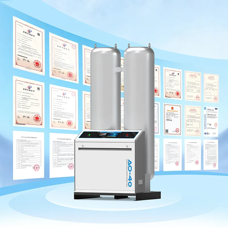 АО-40 [40 м³/ч] Крупногабаритный медицинский кислородный генератор с молекулярным ситом