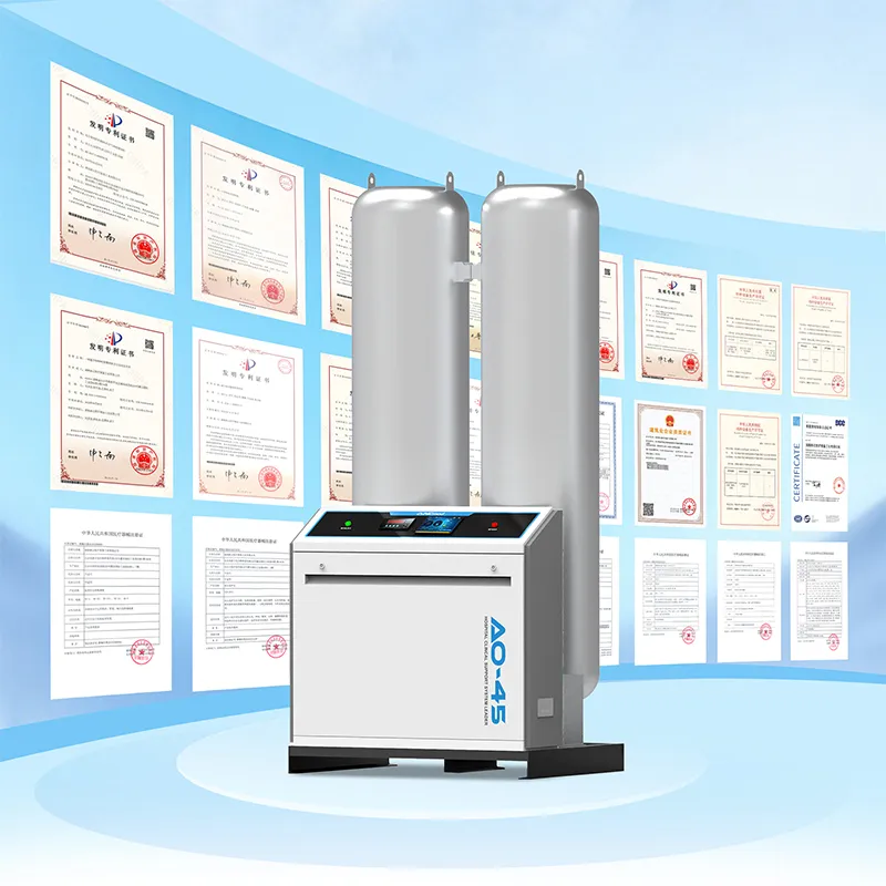 АО-45 [45 м³/ч] Крупногабаритный медицинский кислородный генератор с молекулярным ситом