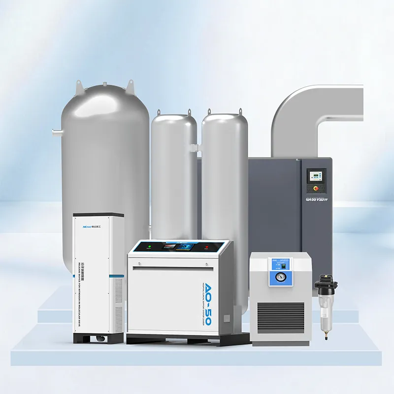 АО-50 [50 м³/ч] Крупногабаритный медицинский кислородный генератор с молекулярным ситом