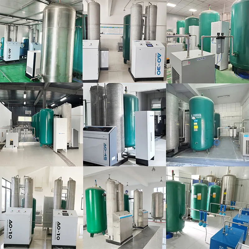 Система генерации кислорода для крупных медицинских центров