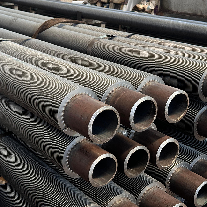 Оребренная труба с высокочастотной сваркой, высокоэффективная оребренная труба для теплообмена, теплообменная труба на заказ для промышленных теплообменников