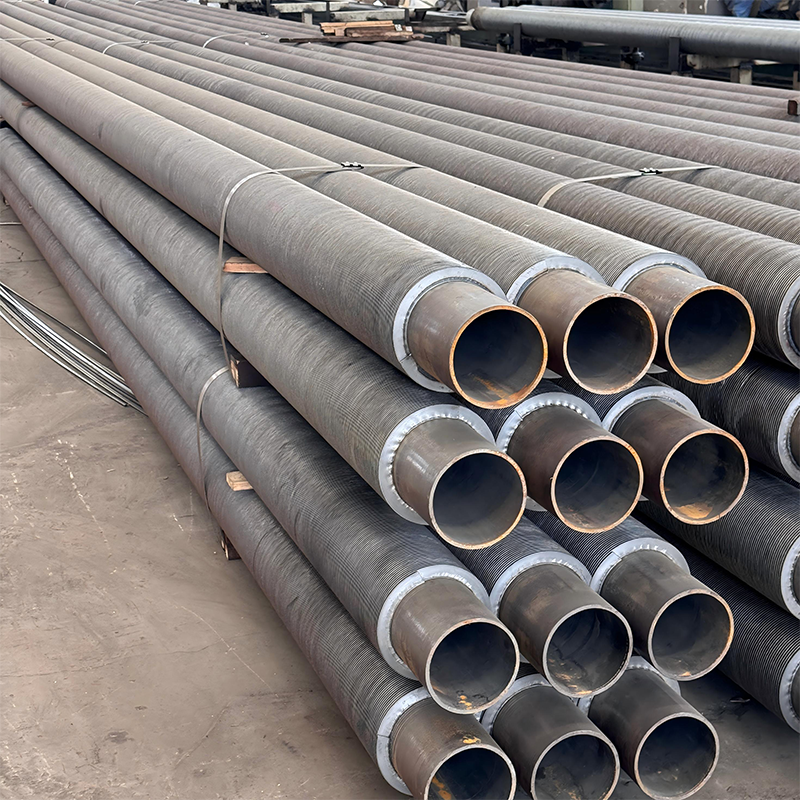 Оребренная труба с высокочастотной сваркой, высокоэффективная оребренная труба для теплообмена, теплообменная труба на заказ для промышленных теплообменников