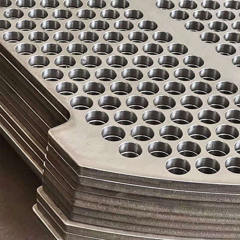 Перегородка из углеродистой стали SA516Gr70, класс для сосудов давления, изготовление на заказ для равномерного распределения потока в промышленных теплообменниках