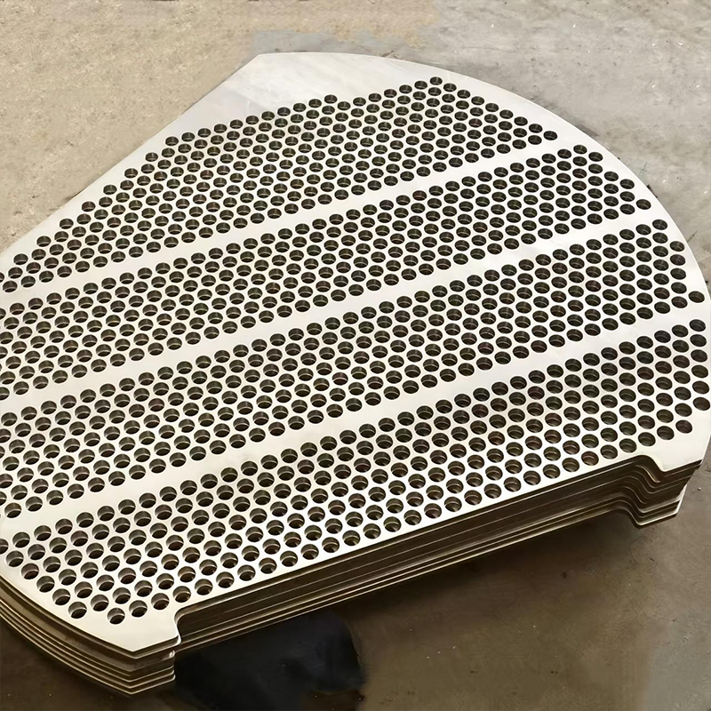 Перегородка из углеродистой стали SA516Gr70, класс для сосудов давления, изготовление на заказ для равномерного распределения потока в промышленных теплообменниках