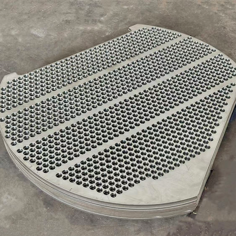 Перегородка из углеродистой стали SA516Gr70, класс для сосудов давления, изготовление на заказ для равномерного распределения потока в промышленных теплообменниках