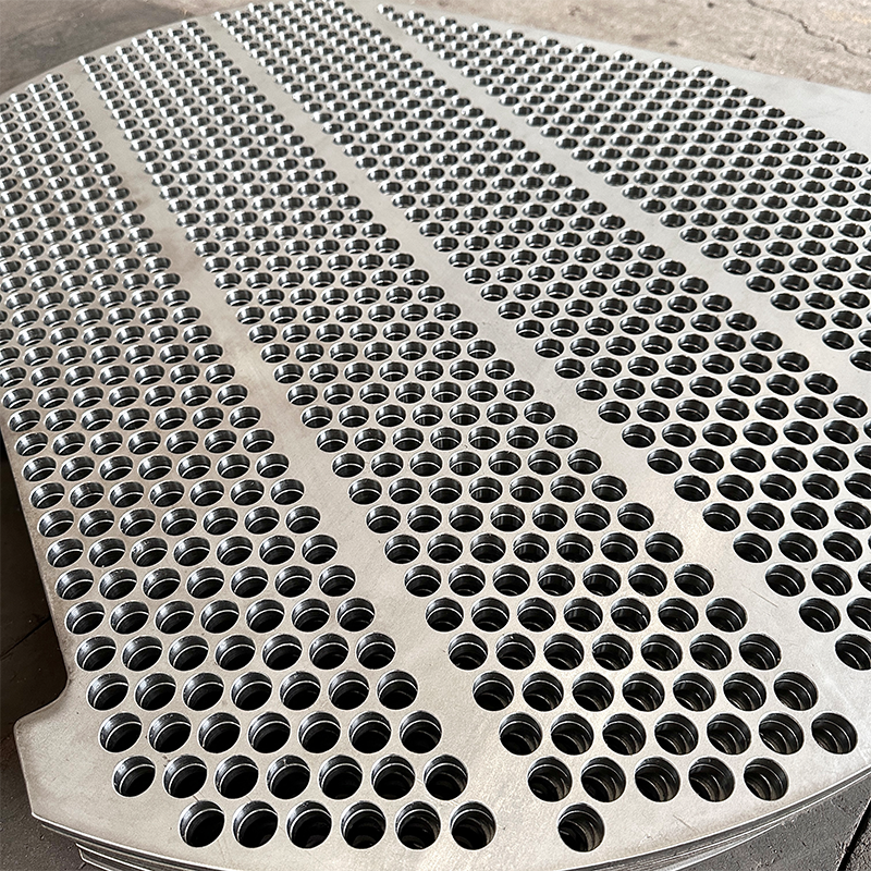 Перегородка из углеродистой стали SA516Gr70, класс для сосудов давления, изготовление на заказ для равномерного распределения потока в промышленных теплообменниках