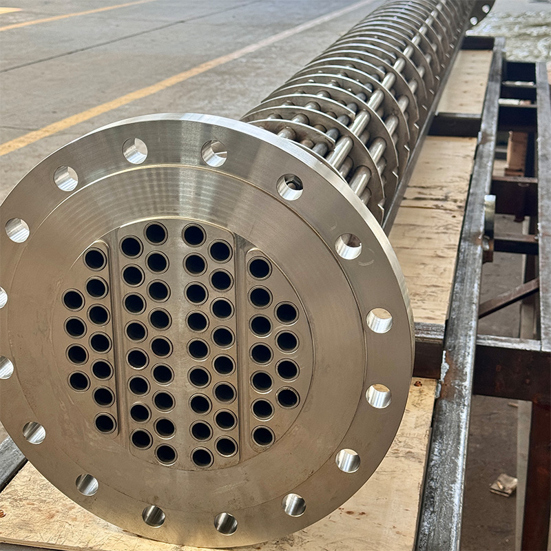 Пучок теплообменных труб из медно-никелевого сплава C71500, устойчивый к коррозии в морской воде, специализированный пучок на заказ для эксплуатации в морских условиях