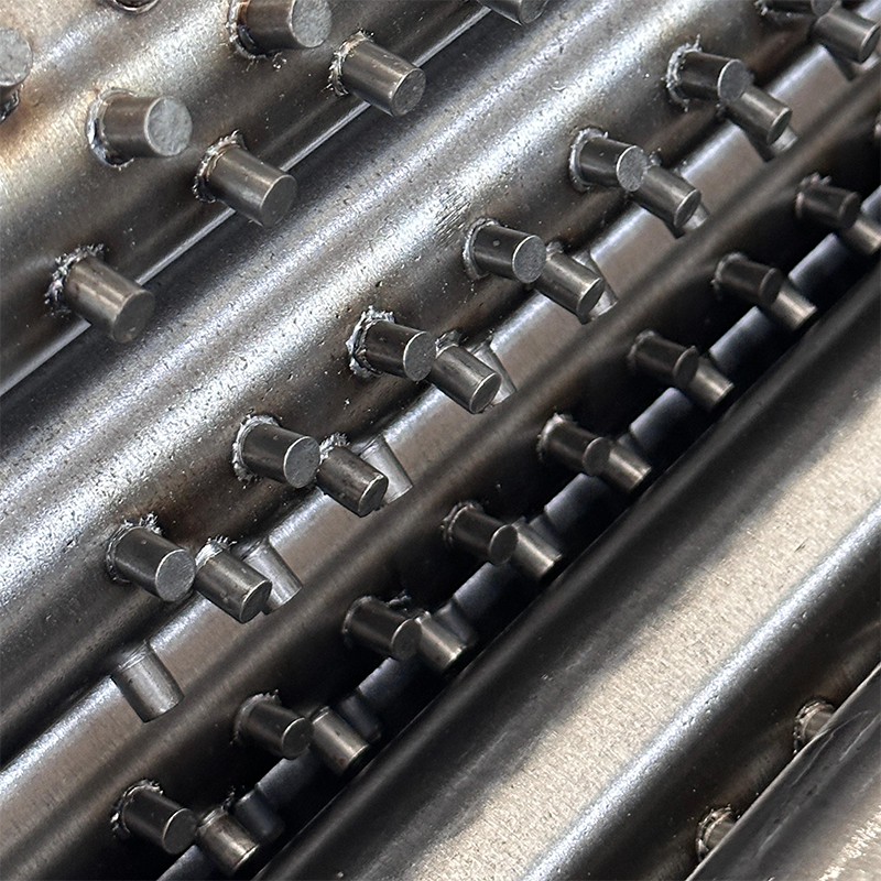 Теплообменная труба с шипами из легированной стали, специализированная высокоэффективная теплообменная труба на заказ для утилизации тепла на электростанциях