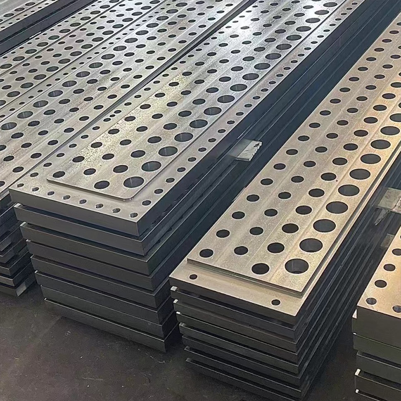 Трубная решетка из высококачественной углеродистой стали, изготовление на заказ по размерам, прецизионная обработка, трубная решетка для конденсаторов