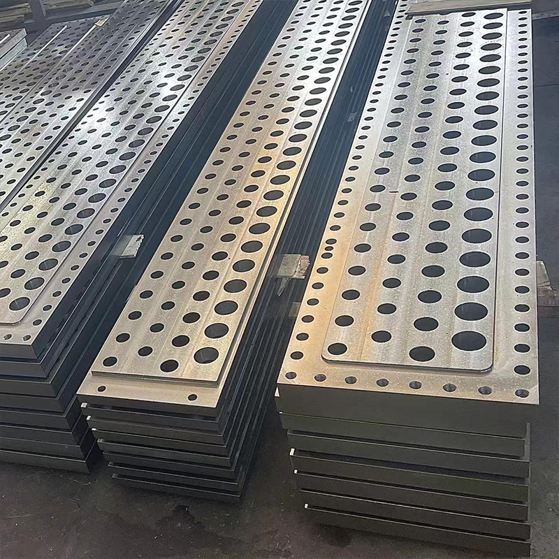 Трубная решетка из высококачественной углеродистой стали, изготовление на заказ по размерам, прецизионная обработка, трубная решетка для конденсаторов