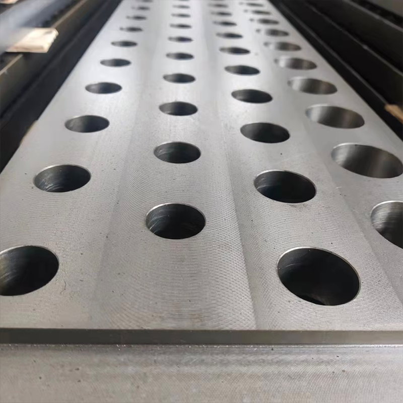 Трубная решетка из высококачественной углеродистой стали, изготовление на заказ по размерам, прецизионная обработка, трубная решетка для конденсаторов