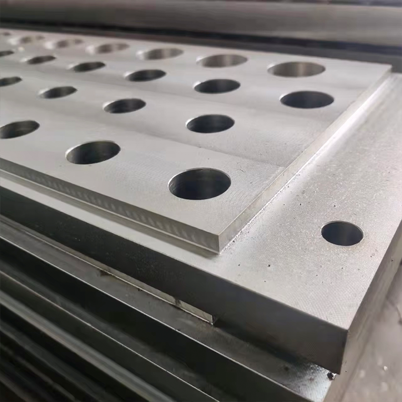 Трубная решетка из высококачественной углеродистой стали, изготовление на заказ по размерам, прецизионная обработка, трубная решетка для конденсаторов