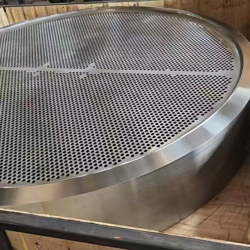 Трубная решетка из легированной стали ASTM A182 F5, высокоточное изготовление на заказ, прямые поставки от производителя для теплообменников