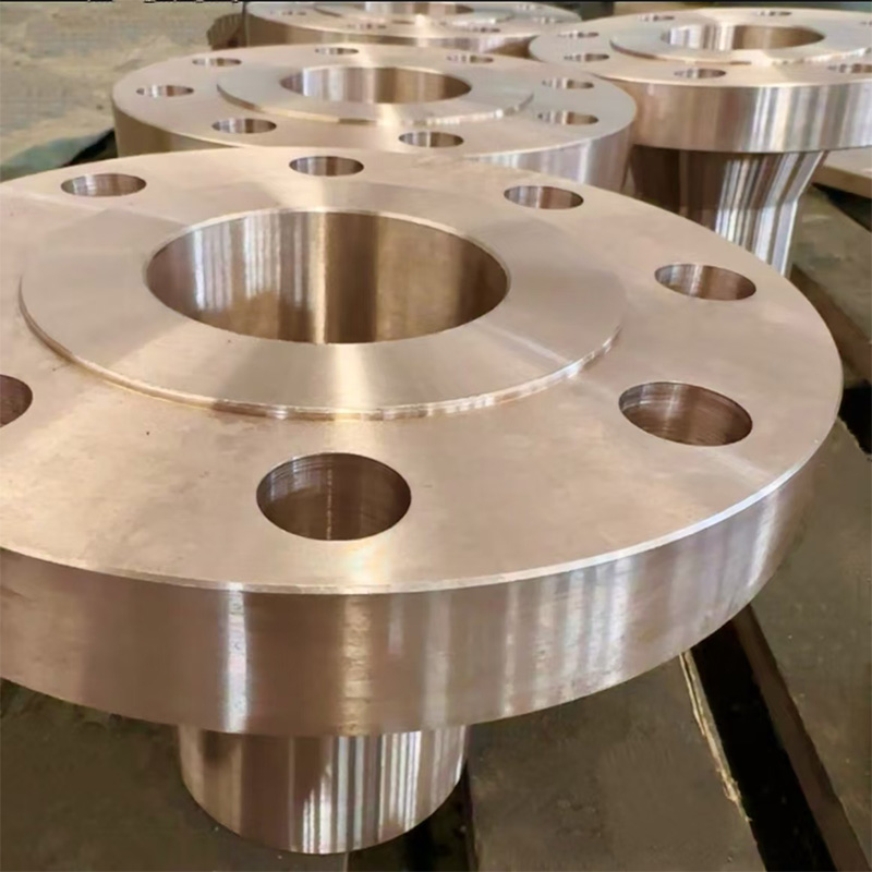 Приварной фланец из медного сплава SB 171 C70600, коррозионностойкое соединительное изделие для трубопроводов в судостроительной промышленности