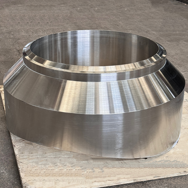 Фланец-патрубок из углеродистой стали SA105, кованый фланец-патрубок для высокого давления, изготовление на заказ для химических трубопроводов