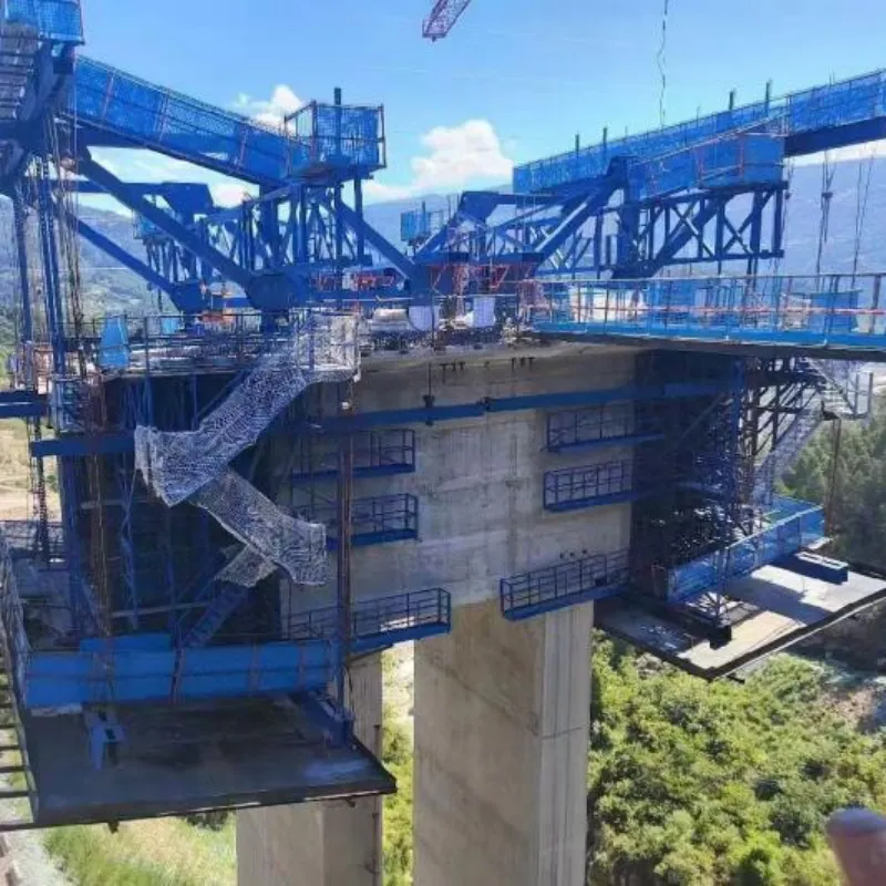 Консольная мостовая опалубка из стали