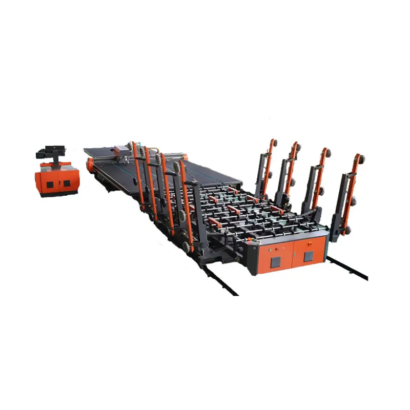 Поточная линия для удаления покрытия и резки стекла Low-E