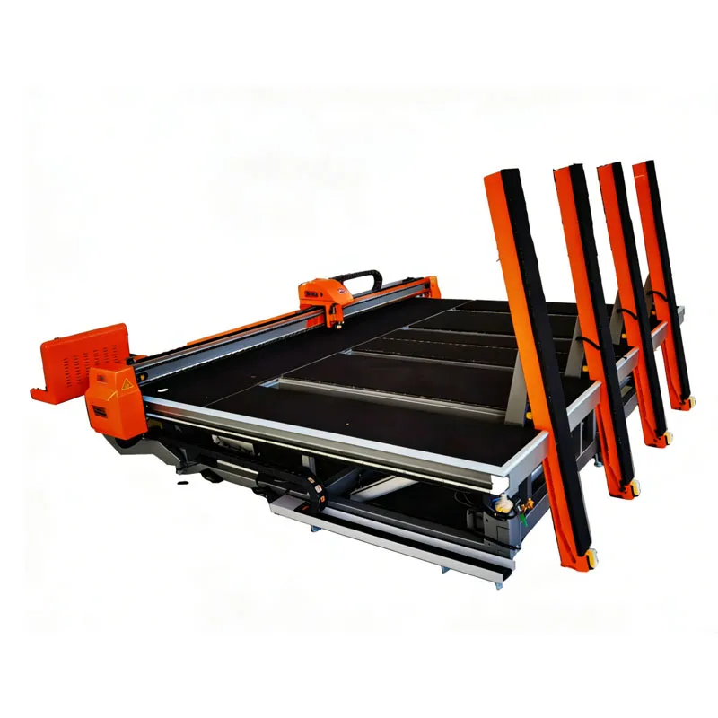 Станок для резки стекла с поворотной балкой