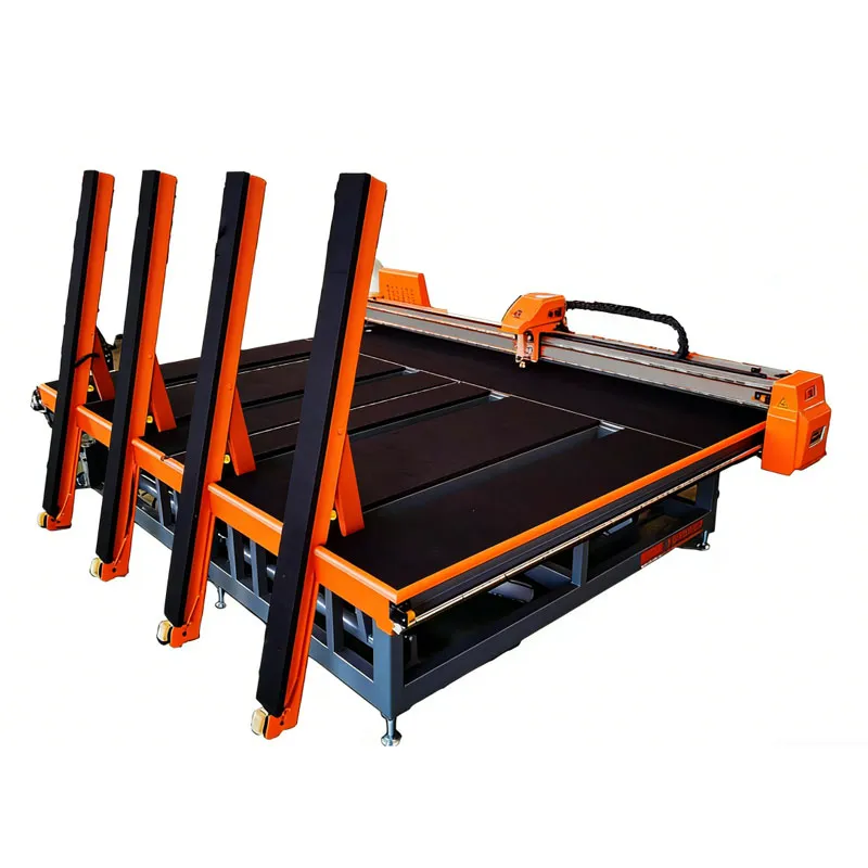 Станок для резки стекла с поворотной балкой