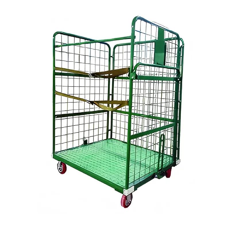 Складные тележки-контейнеры