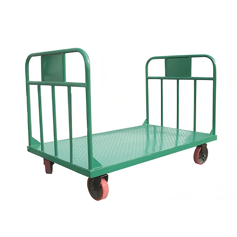 Платформенная тележка с двумя ручками