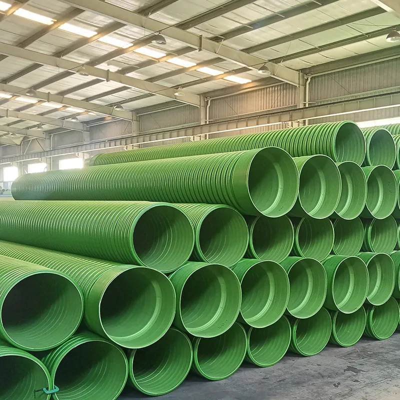 Двухстенная гофрированная труба из HDPE