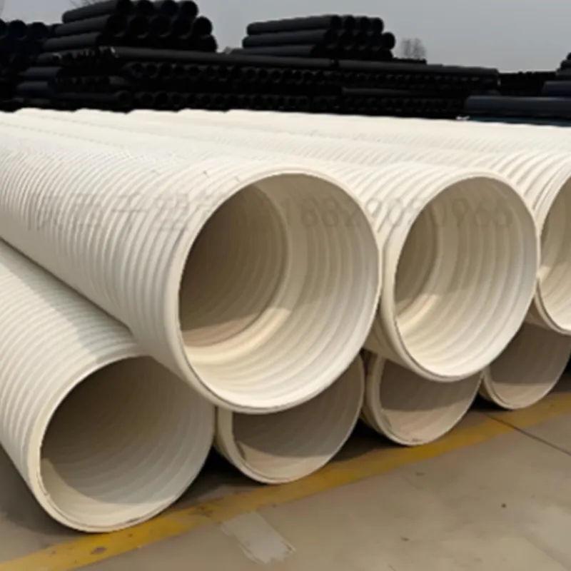 Двухстенная гофрированная труба из PVC-U