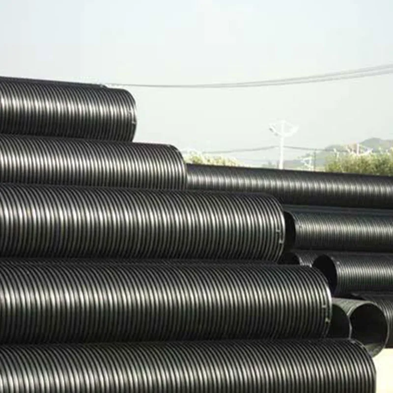 Пластиковые трубы из HDPE со спиральной намоткой