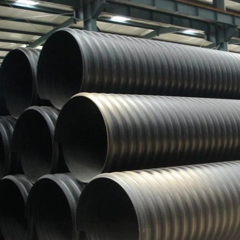 Сталь армированная полиэтиленовая спирально-гофрированная труба