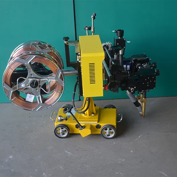 Тележка для двойной проволоки с погружной дугой