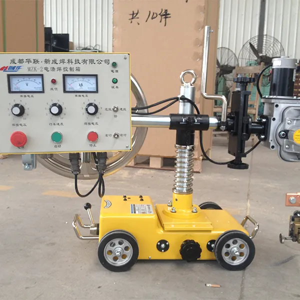 Аппарат для электрошлаковой сварки плавящимся мундштуком с тележкой