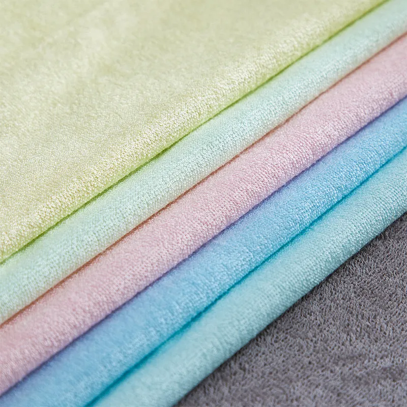 Бамбуковая махровая ткань