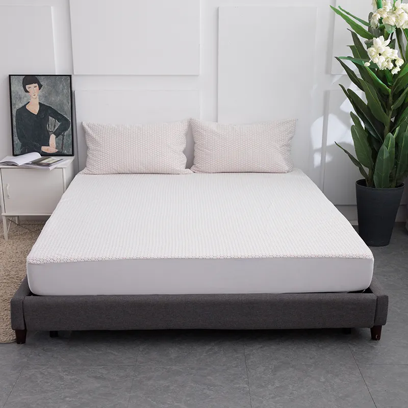 Водонепроницаемый защитный чехол для матраса из жаккарда пропитанного медью