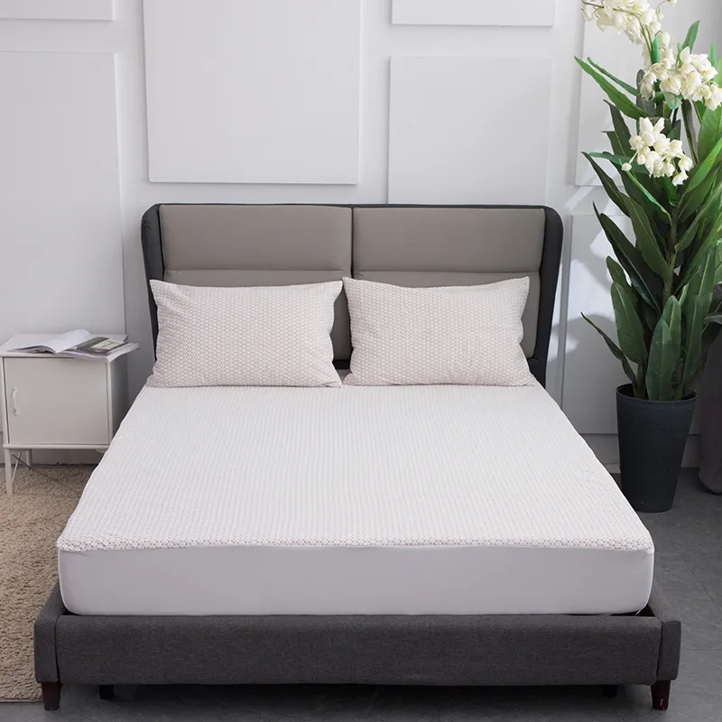 Водонепроницаемый защитный чехол для матраса из жаккарда пропитанного медью