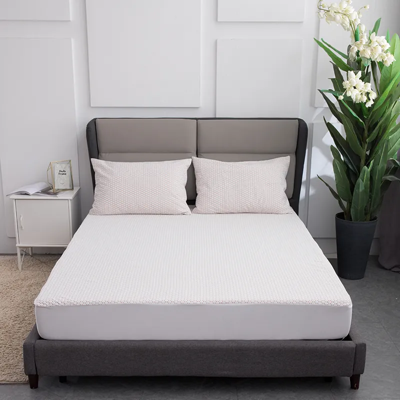 Водонепроницаемый защитный чехол для матраса из жаккарда пропитанного медью