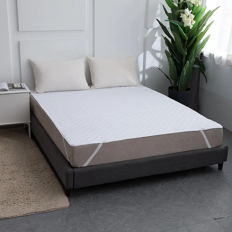 Водонепроницаемый защитный чехол для матраса из стеганого бамбукового махра