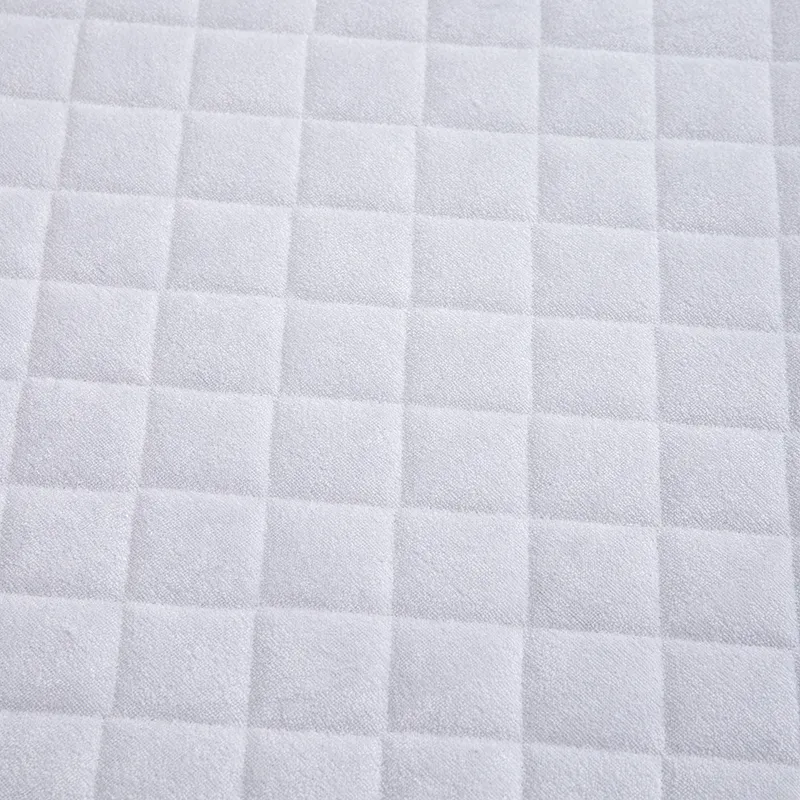 Водонепроницаемый защитный чехол для матраса из стеганого бамбукового махра