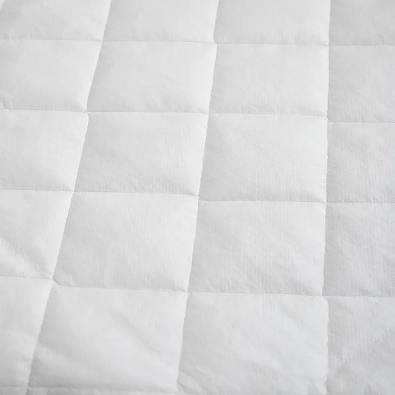 Водонепроницаемый защитный чехол для матраса из стеганого бамбукового махра