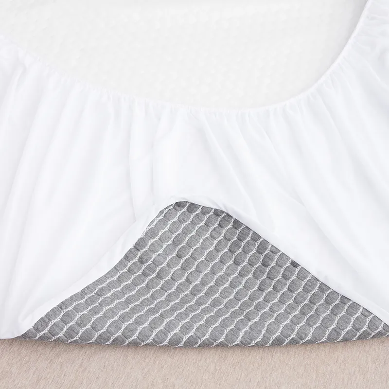 Водонепроницаемый защитный чехол для матраса из угольного жаккарда