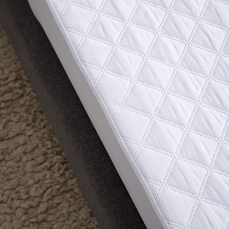 Водонепроницаемый защитный чехол для матраса из ультразвукового стеганого полотна микрофибры
