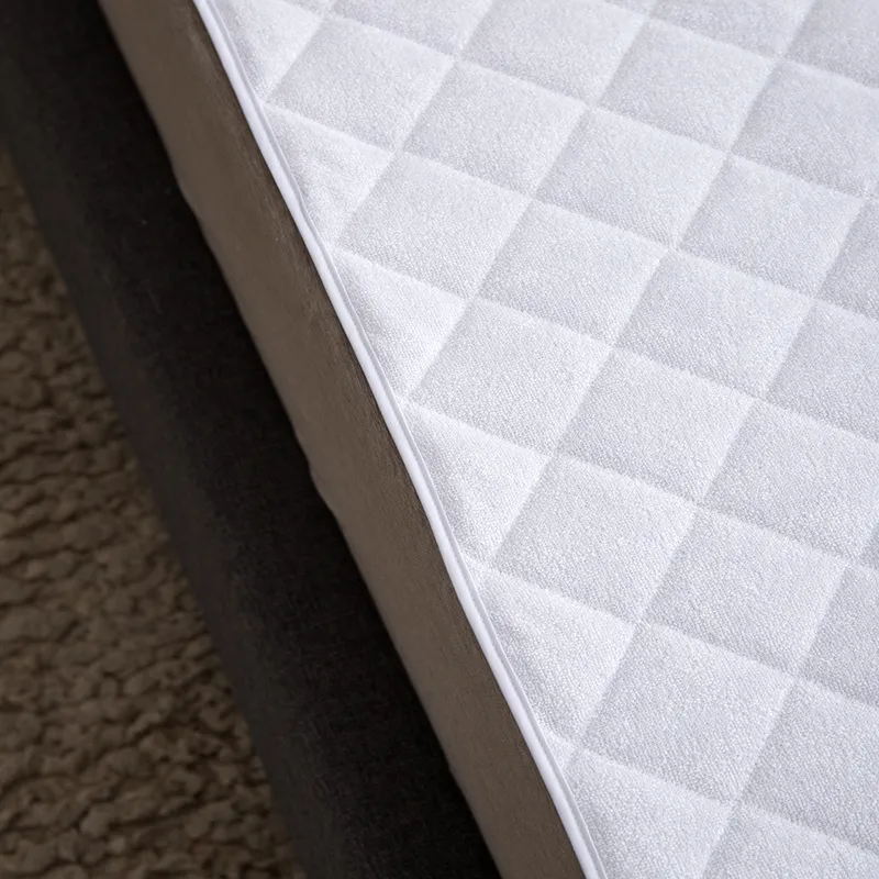 Водонепроницаемый защитный чехол для матраса из ультразвукового стеганого полотна микрофибры