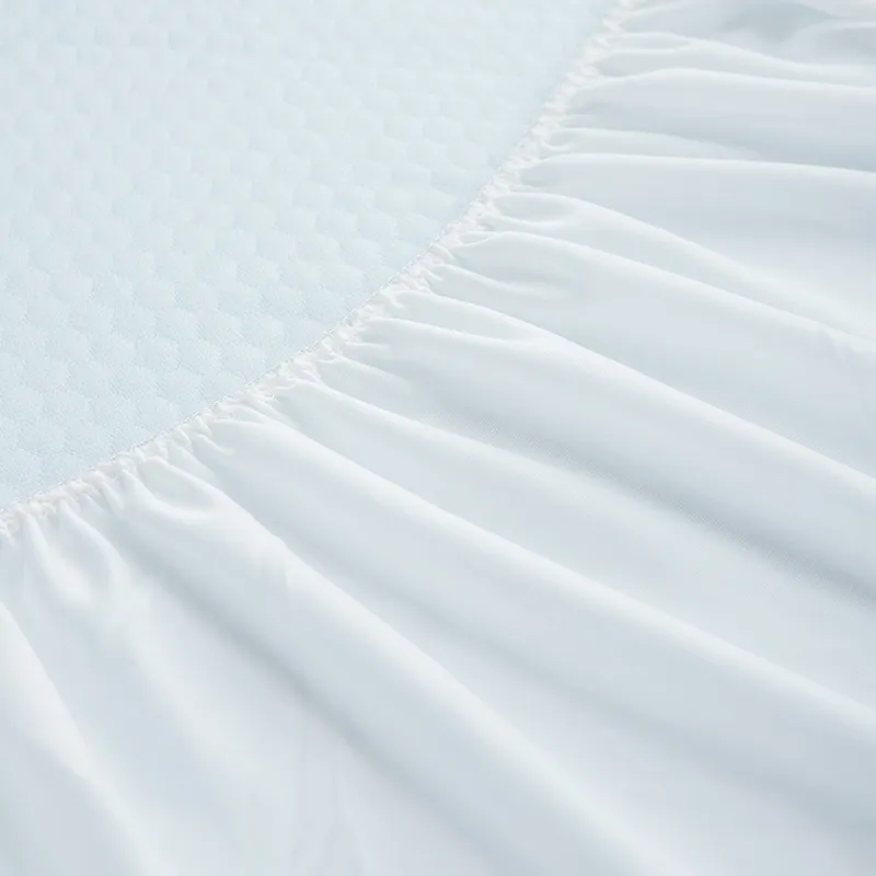 Водонепроницаемый охлаждающий жаккардовый защитный чехол для матраса