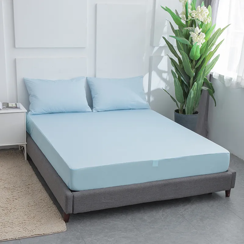 Водонепроницаемый охлаждающий защитный чехол для матраса из трикотажа