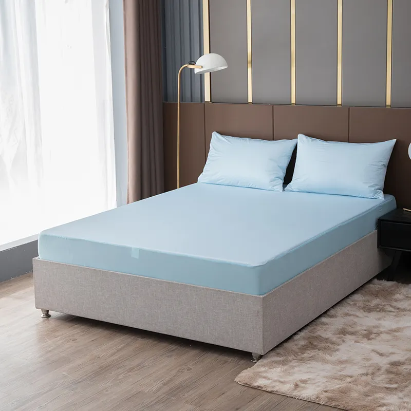 Водонепроницаемый охлаждающий защитный чехол для матраса из трикотажа