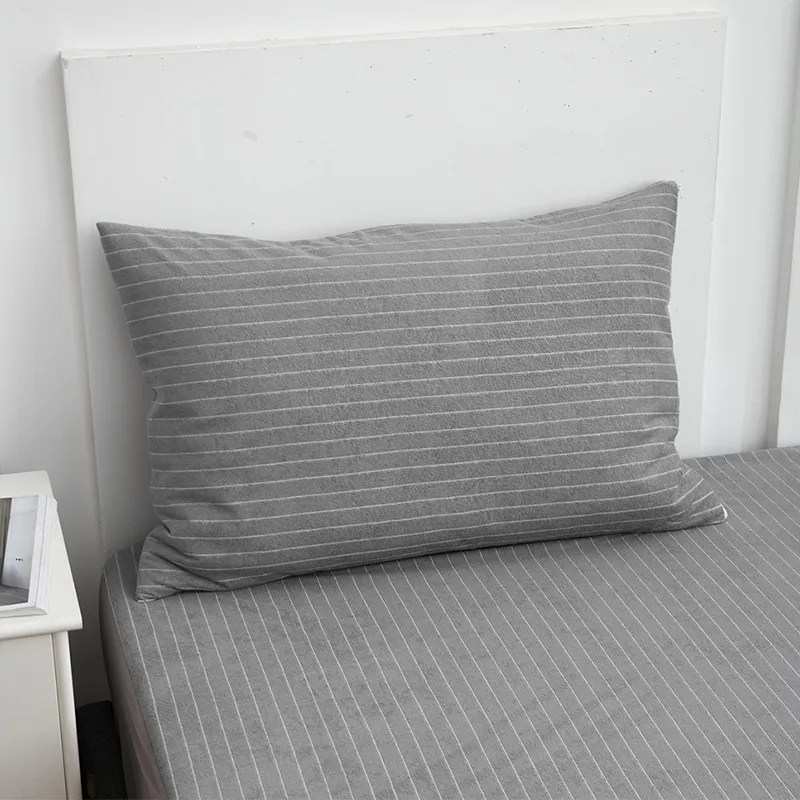 Полосатая хлопковая махровая ткань