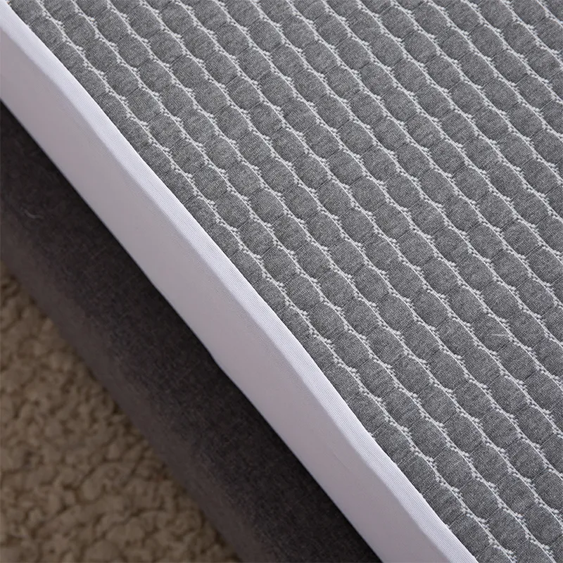 Угольная жаккардовая ткань