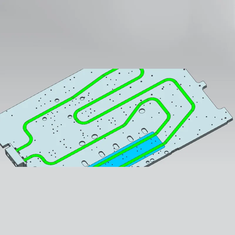 Автомобильная охлаждающая пластина