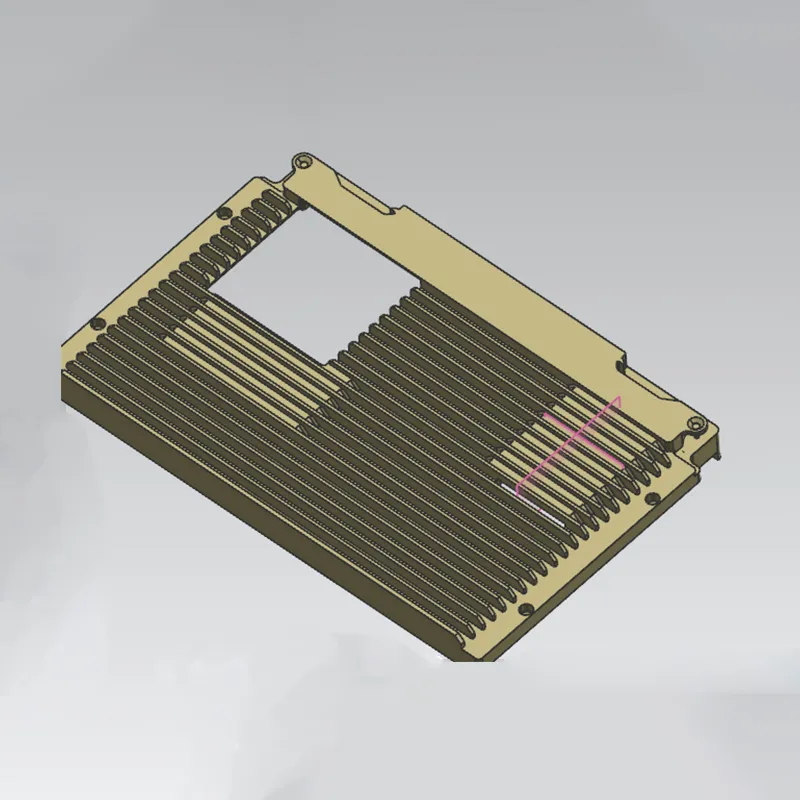 Воздухоохлаждающая пластина